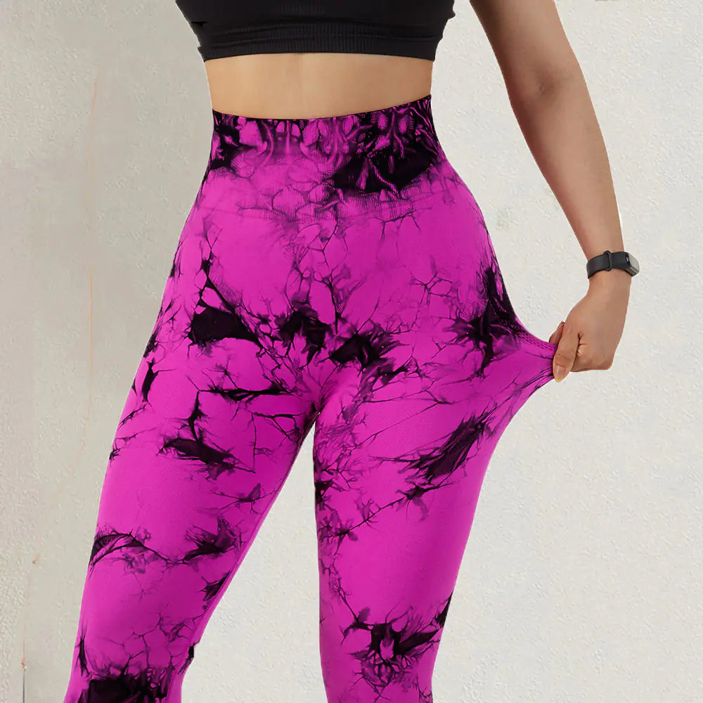 High-waisted Sports Fitness Pants for Active Wear