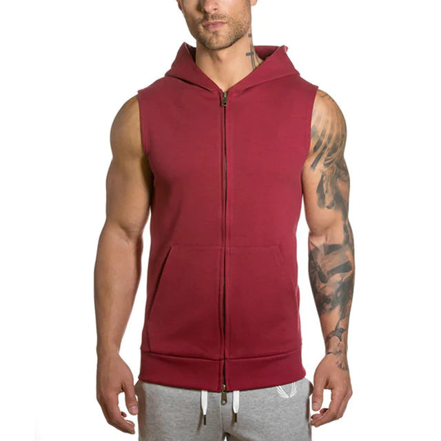 Sporty Sleeveless Tops and Vests for Active Wear