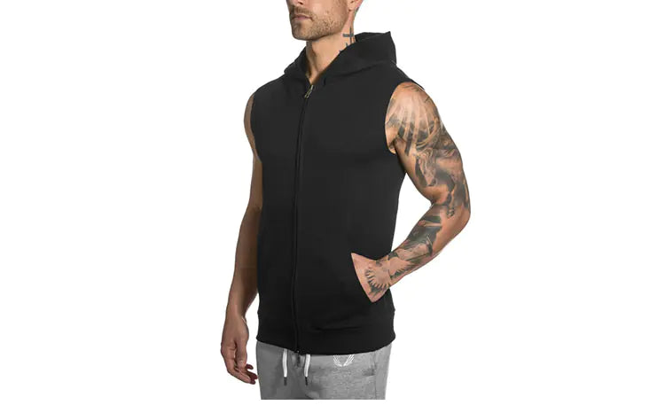 Sporty Sleeveless Tops and Vests for Active Wear